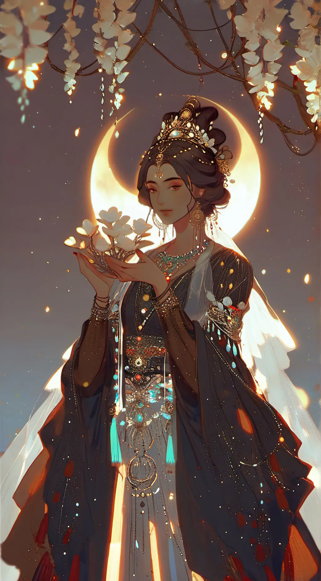 ai character: auntie background