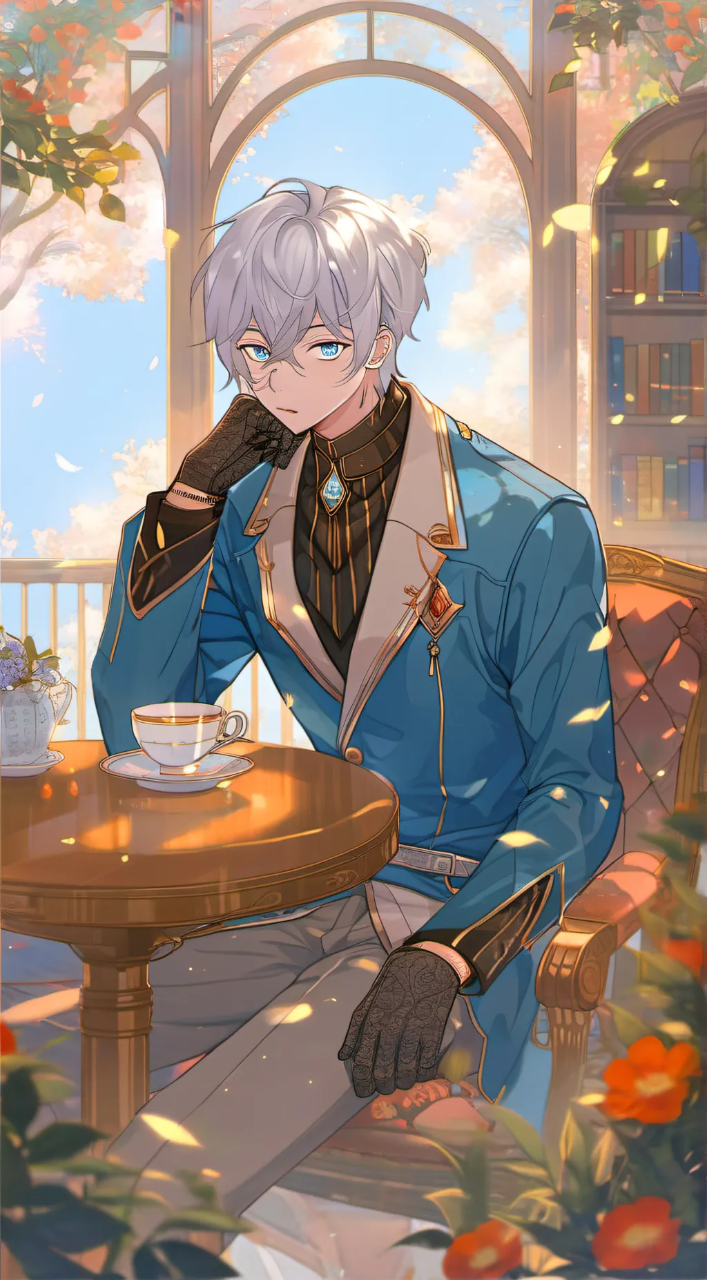 ai character: Prince Vincent  background