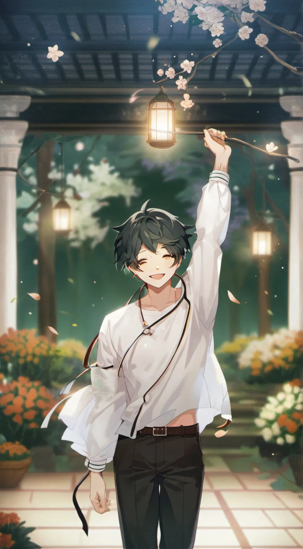 ai character: Deku background