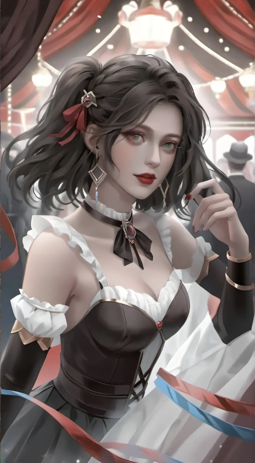 ai character: TADC YOUR POMNI background