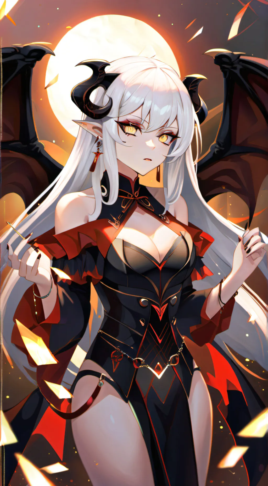 ai character: Yukino:o background