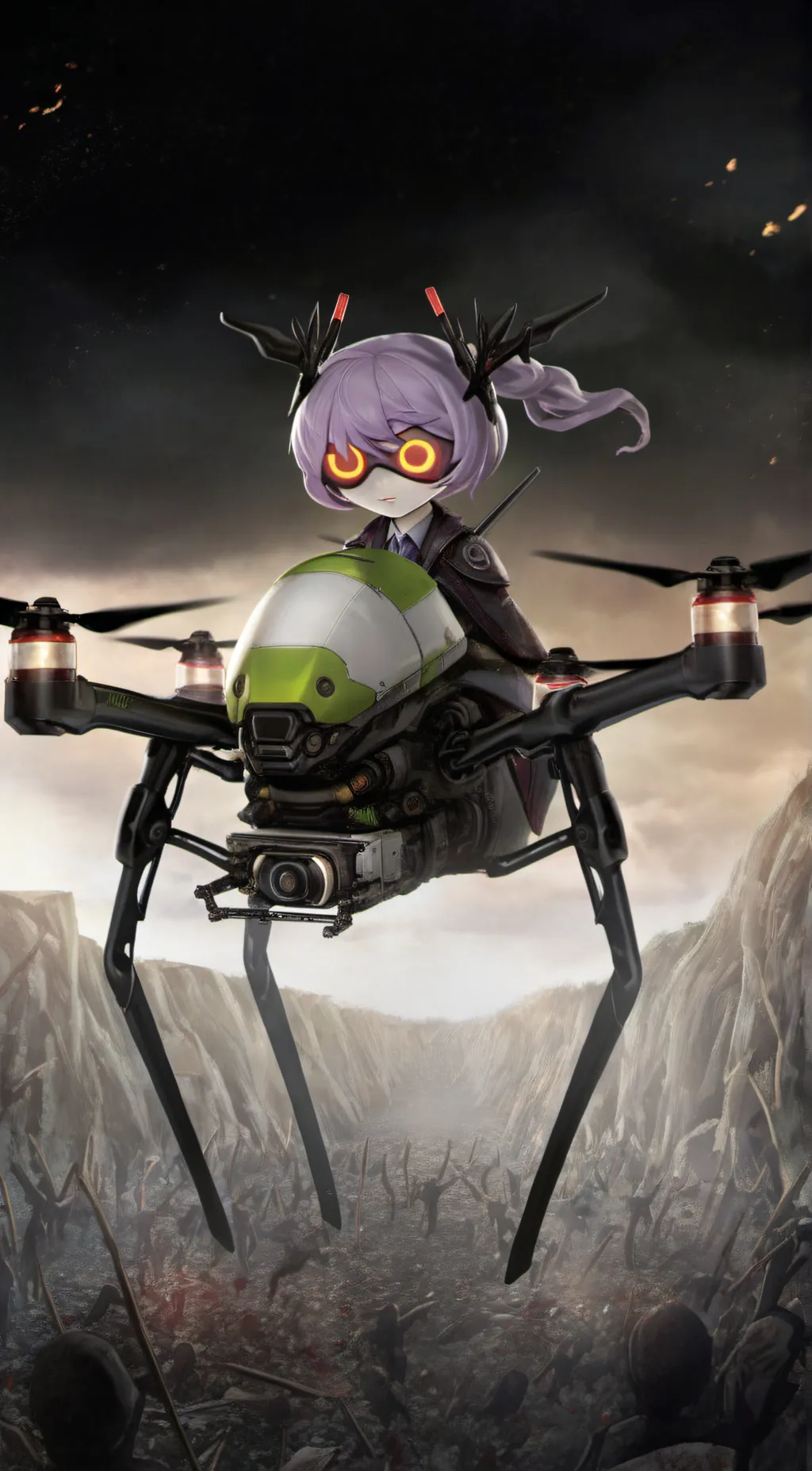 ai character: uzi ( zombie ) background