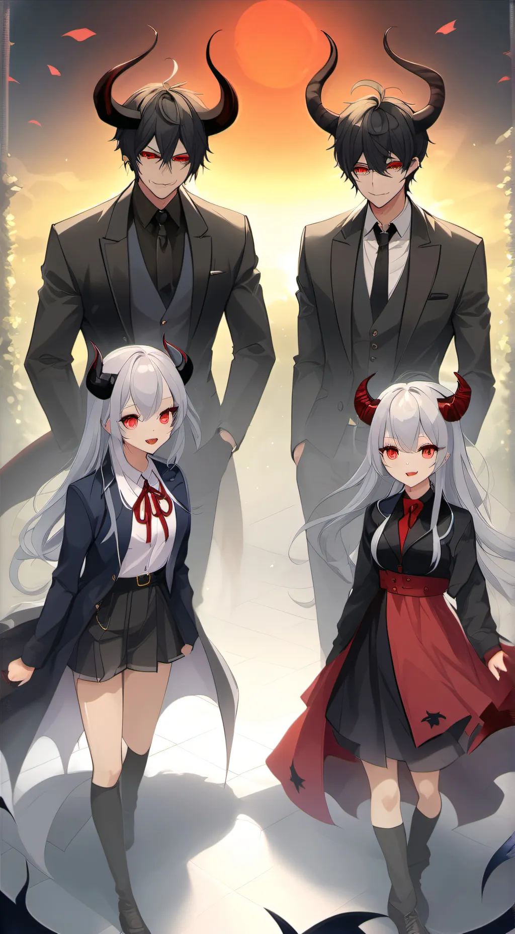 ai character: DEMON CLAN background