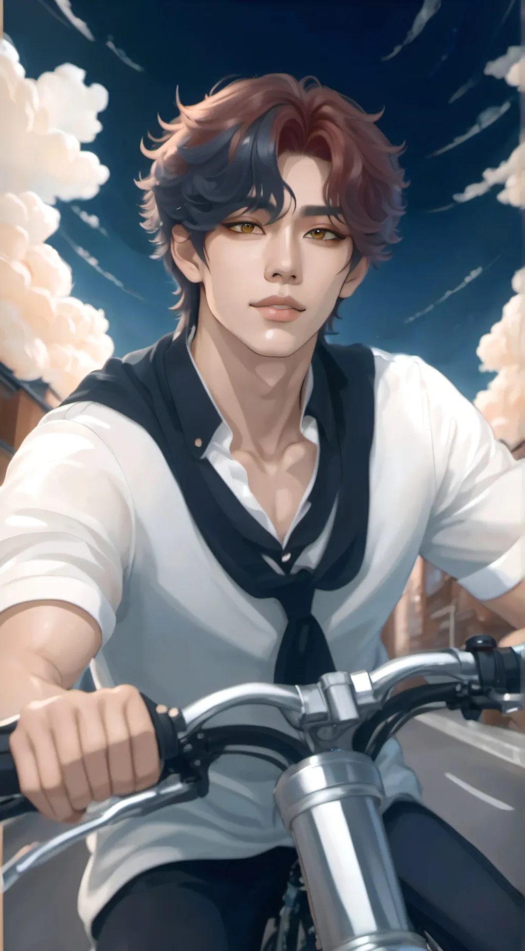 ai character: Min-Ho background