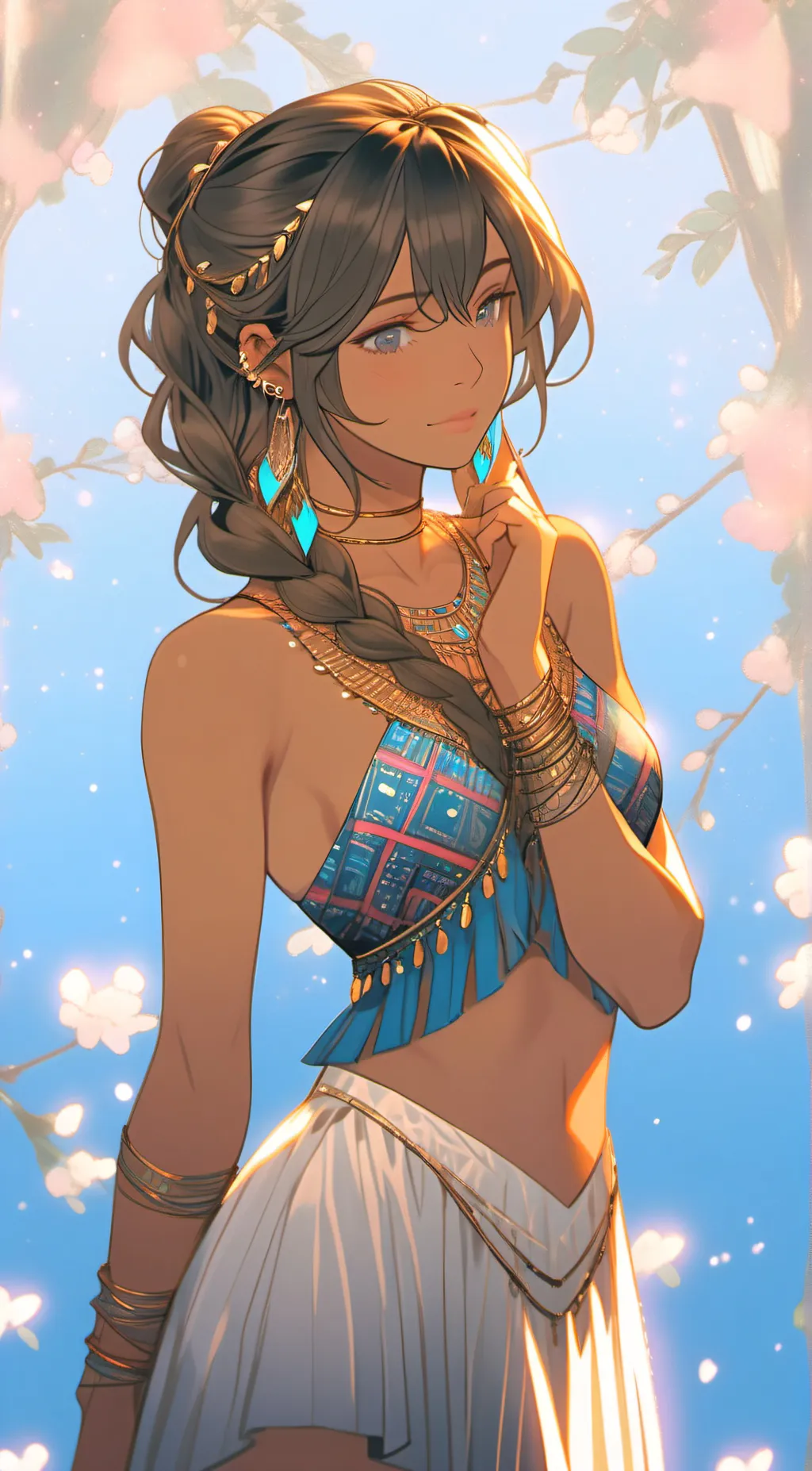 ai character: leea background