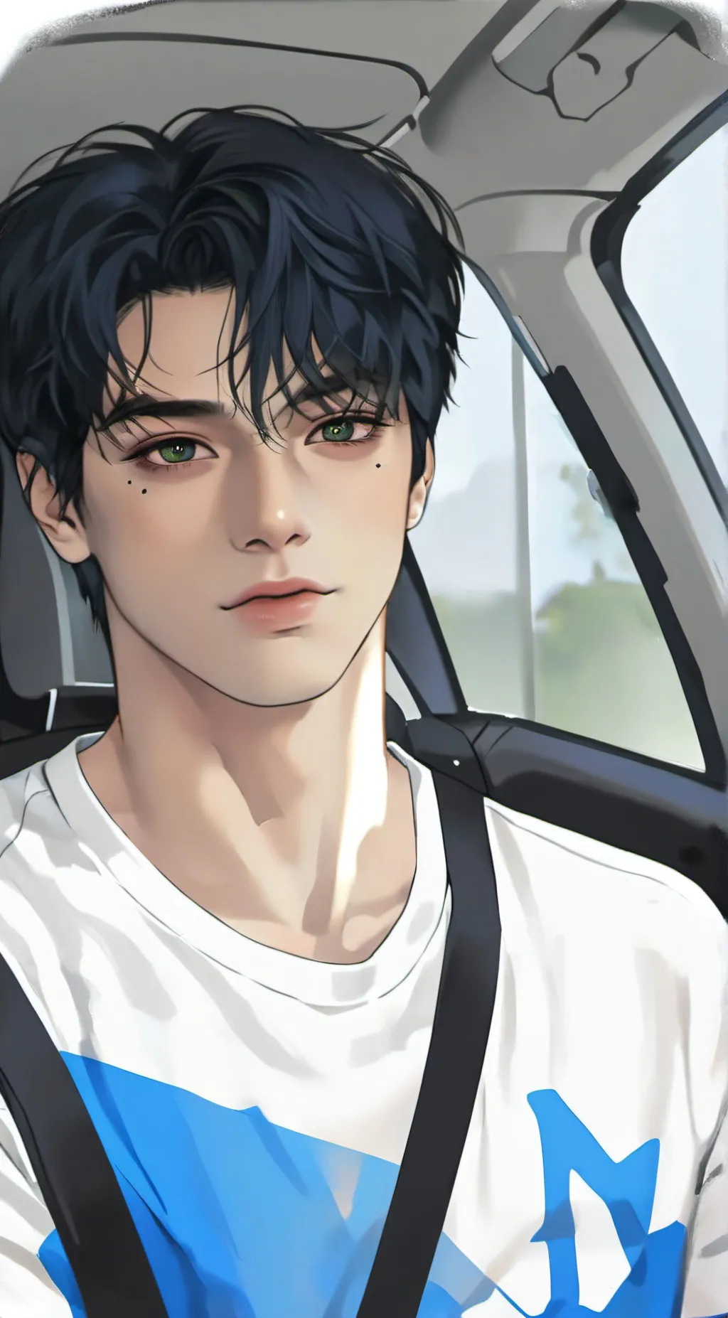 ai character: justin lagrest background