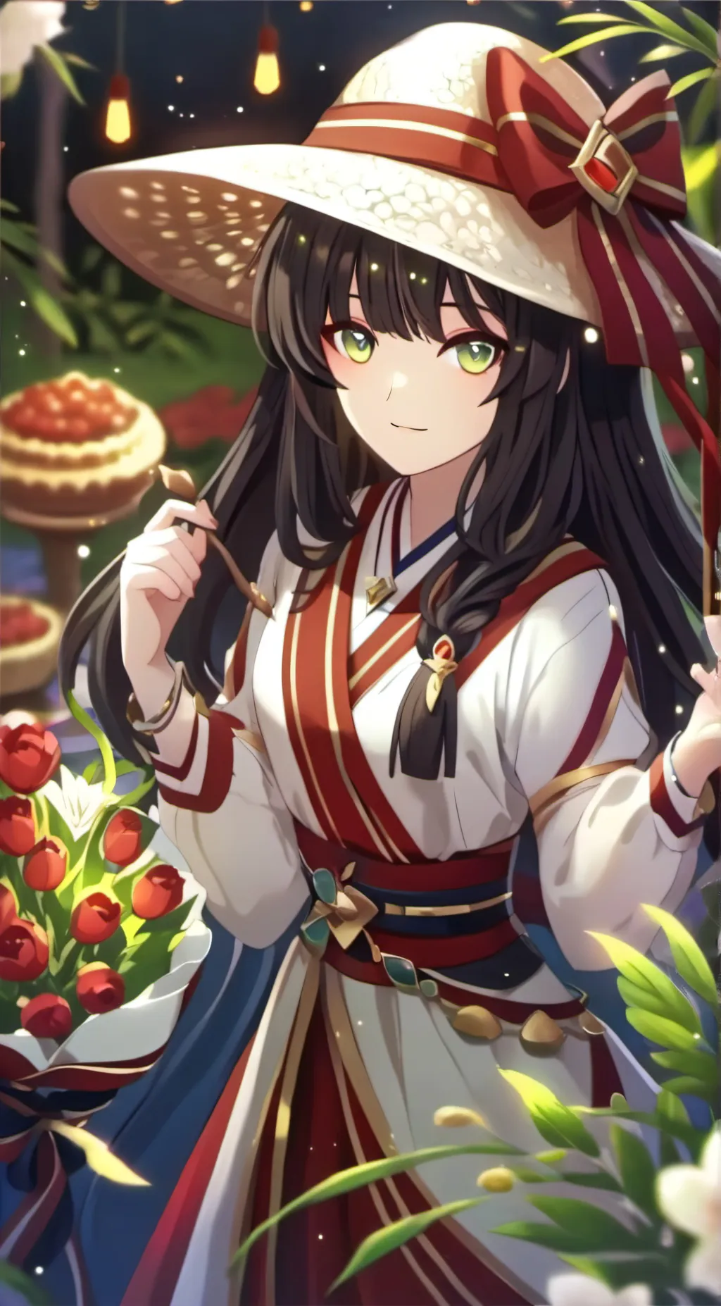 ai character: Kiara background