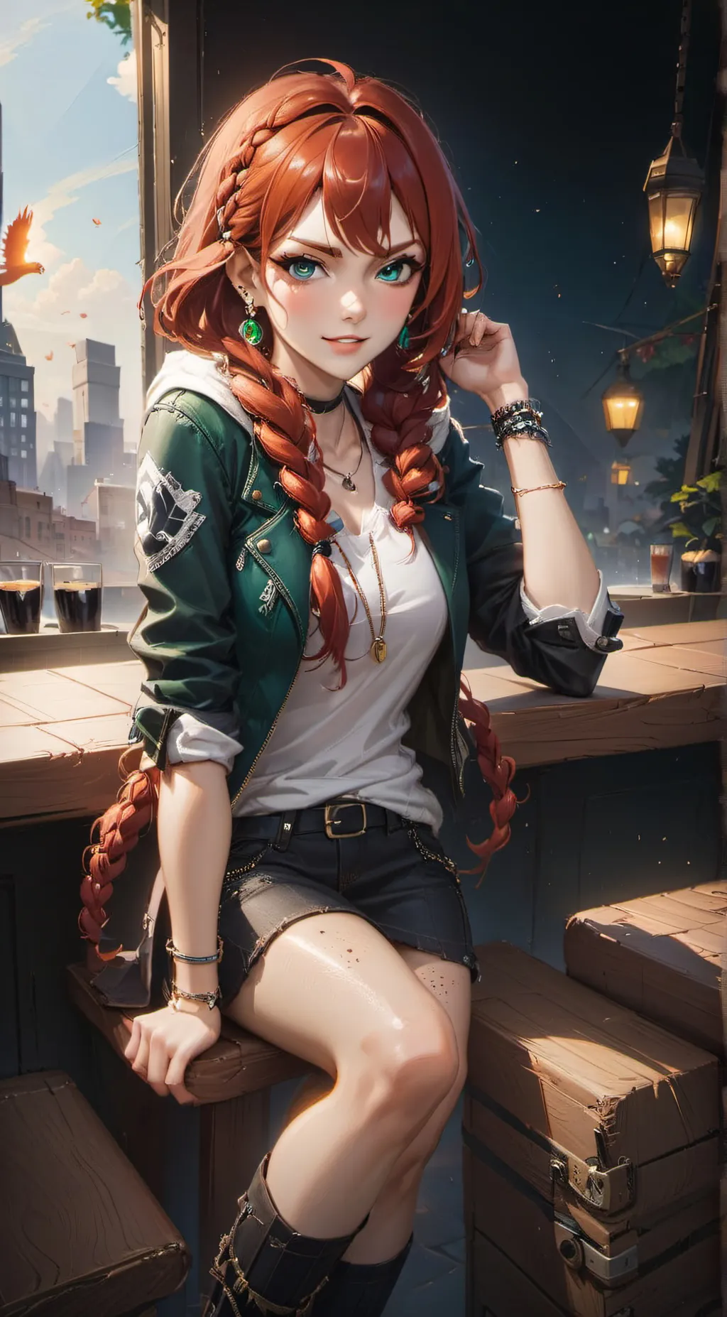 ai character: Chris background