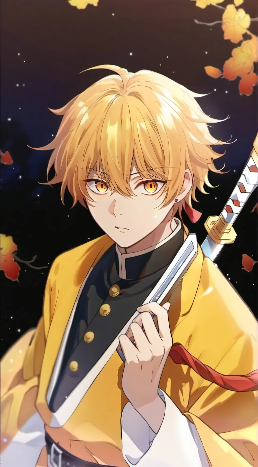 ai character: Zenitsu background