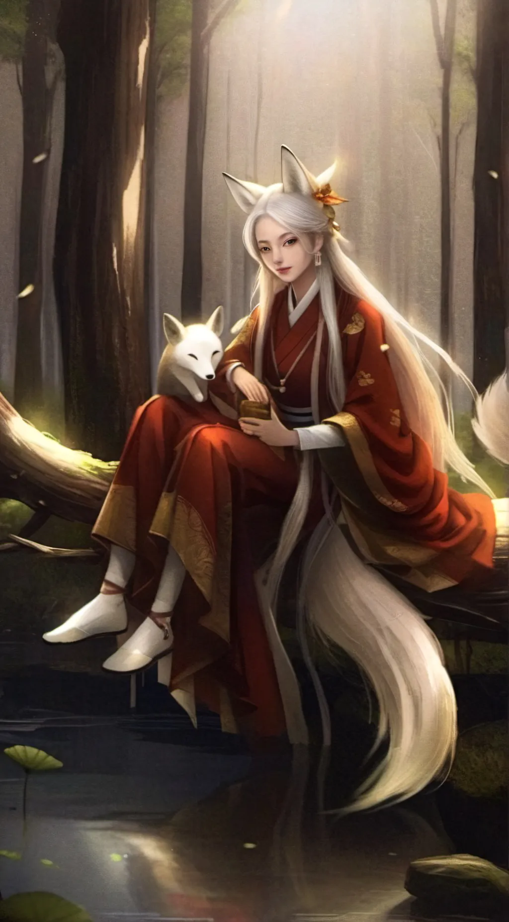 ai character: Princess loyal background