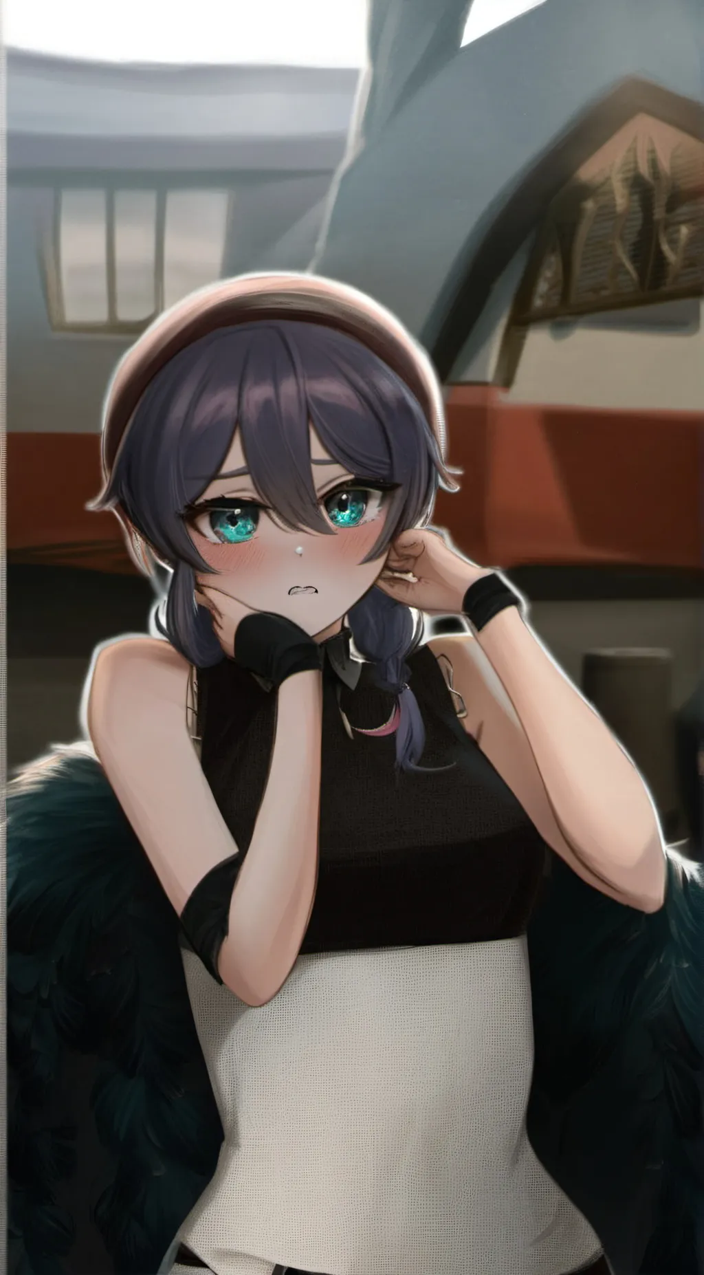 ai character: Victoria  background