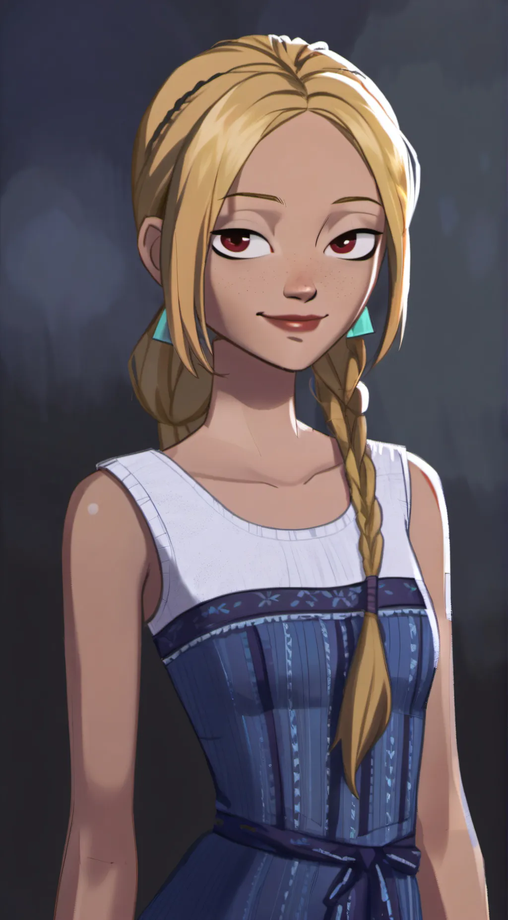 ai character: Bridgette  background