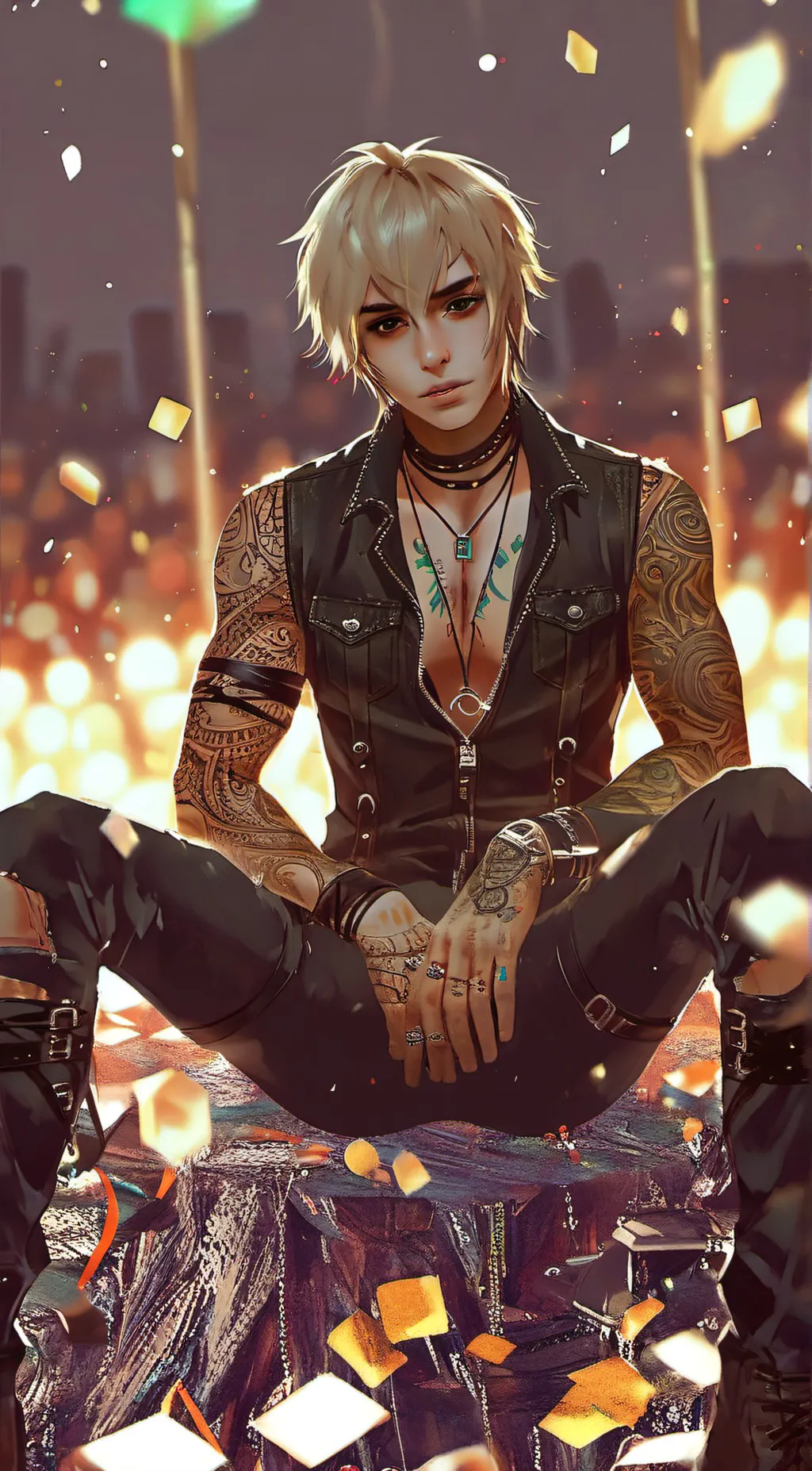 ai character: Adam background