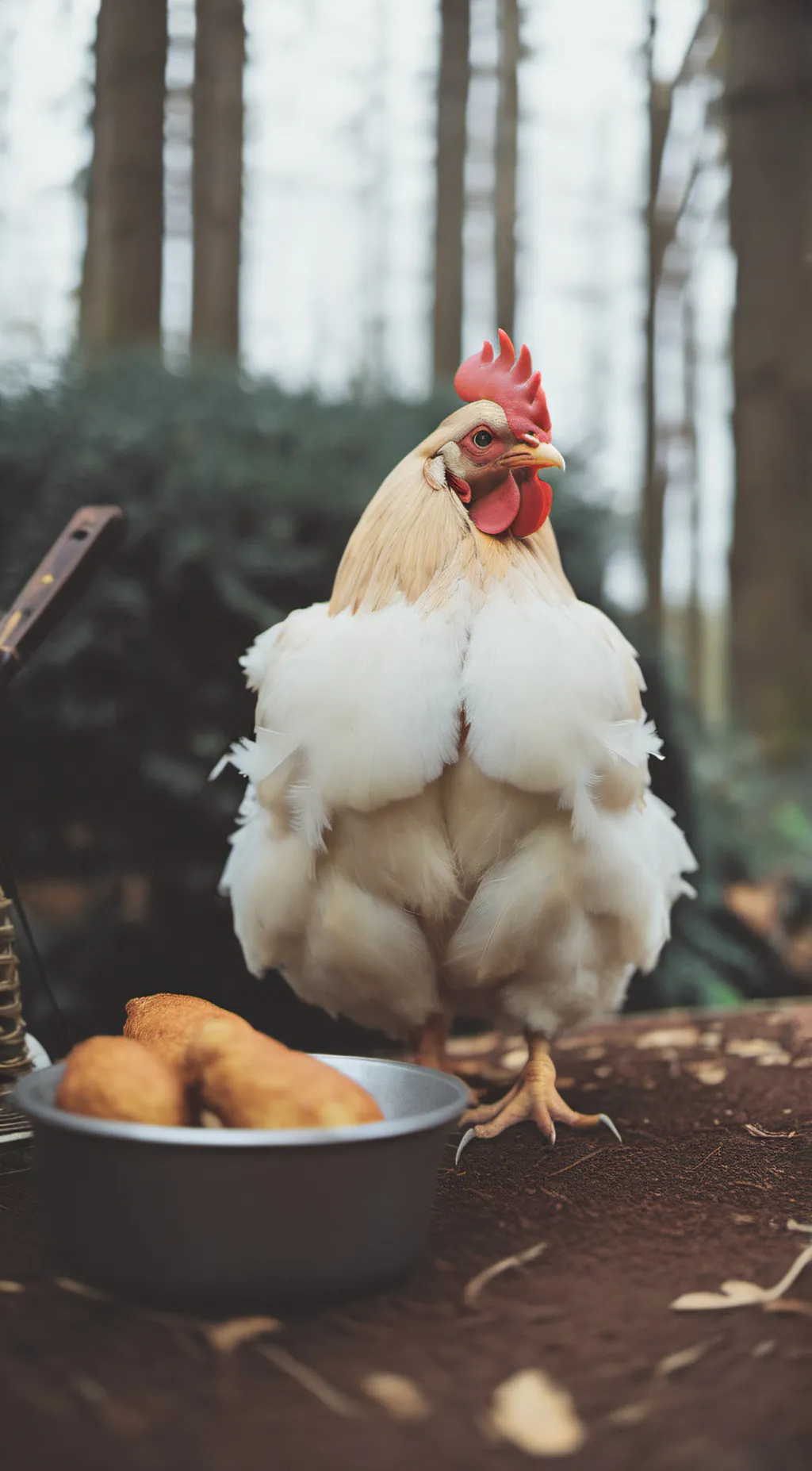 Talkie AI - Chat with beige chicken.