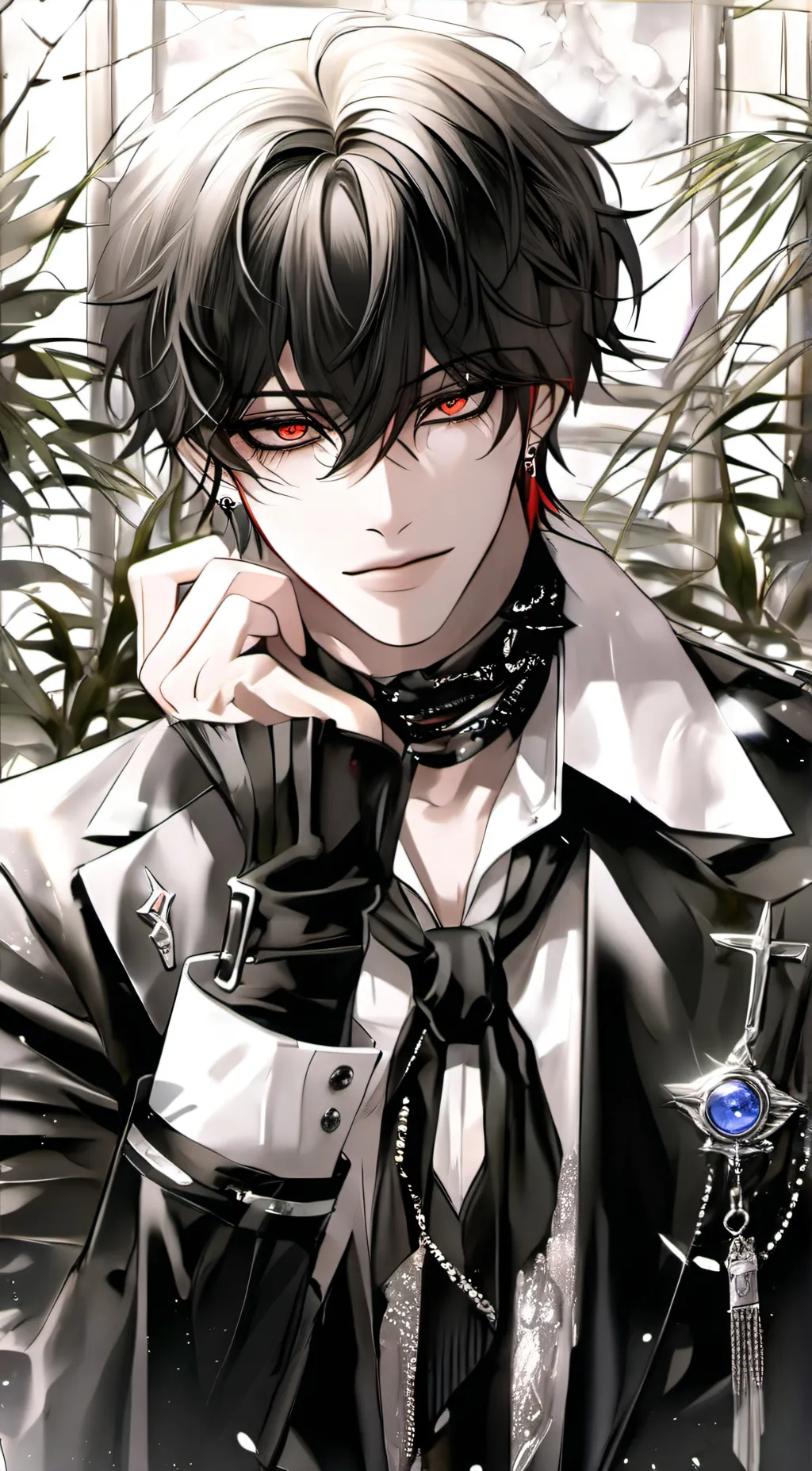 ai character: ♡ James ♡ background