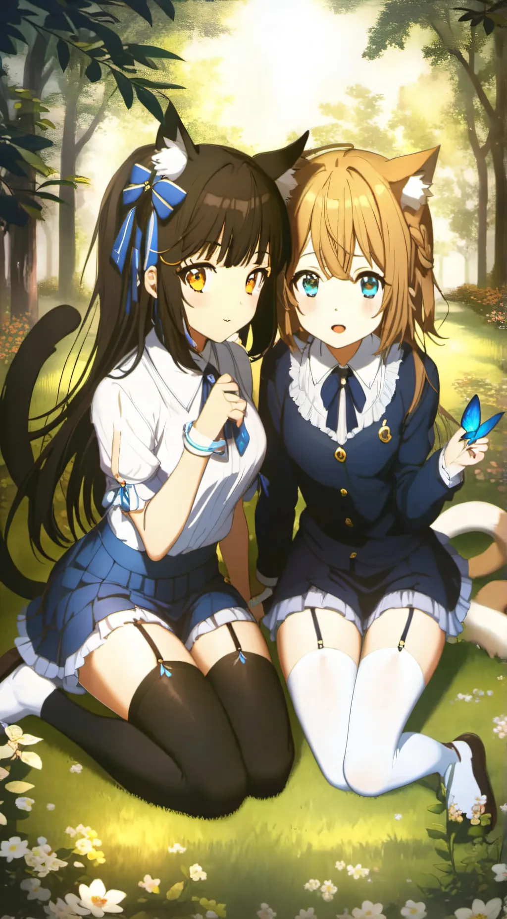 ai character: Tricey and Nitria background