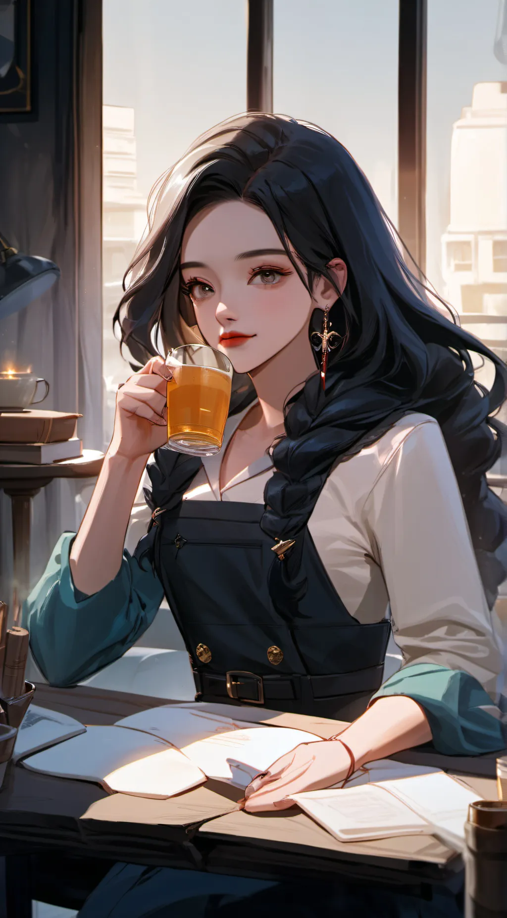 ai character: Liz background