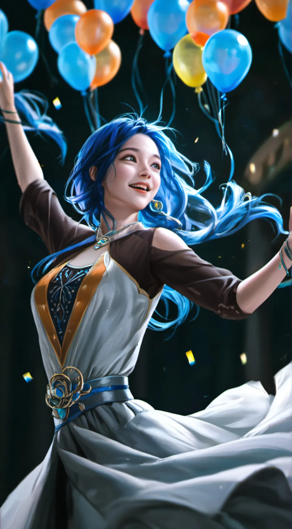 ai character: Funneh background