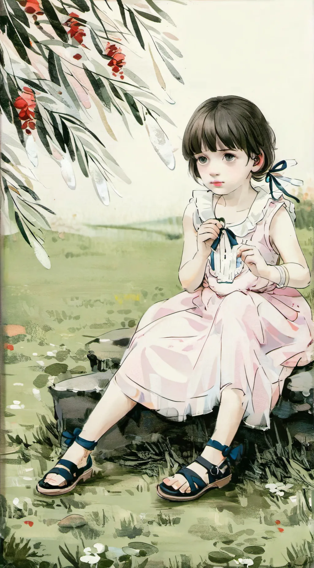 ai character: Evelyn background