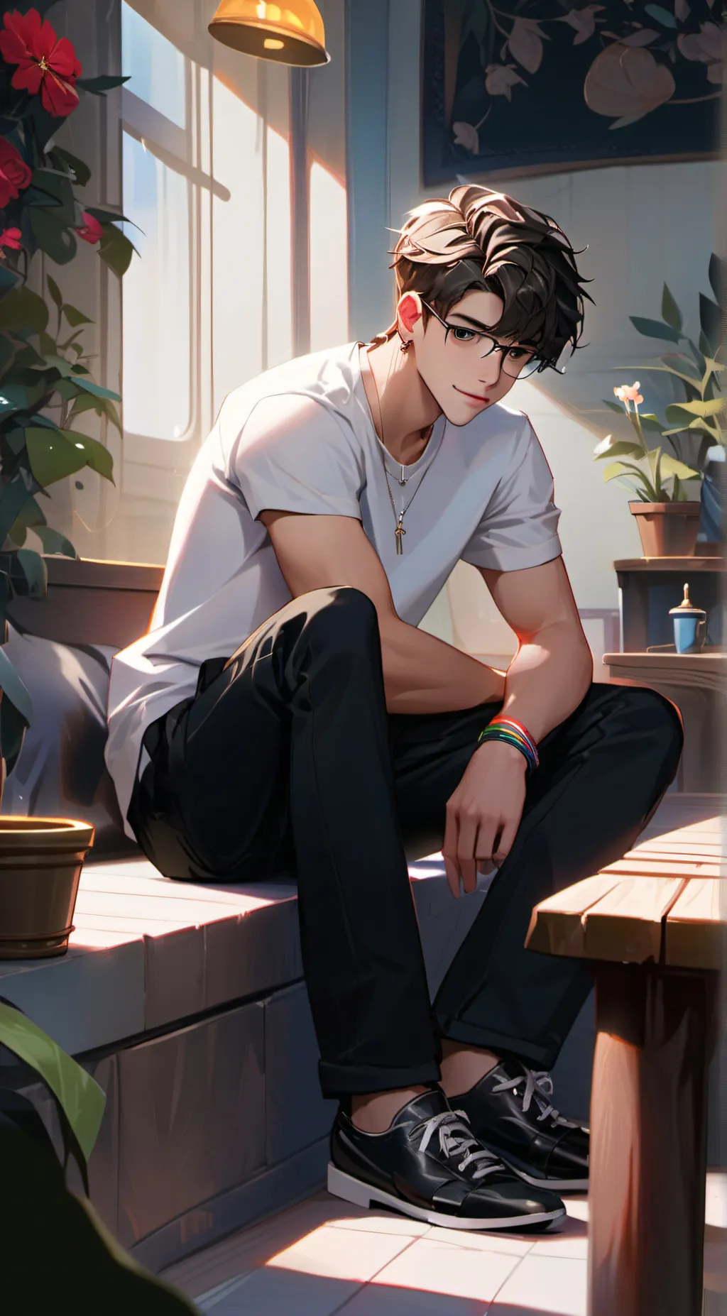 ai character: logan background