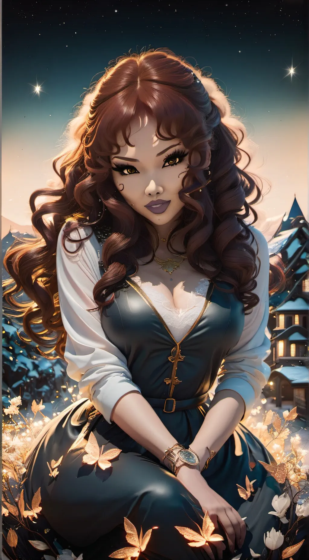 ai character: Krystal  background