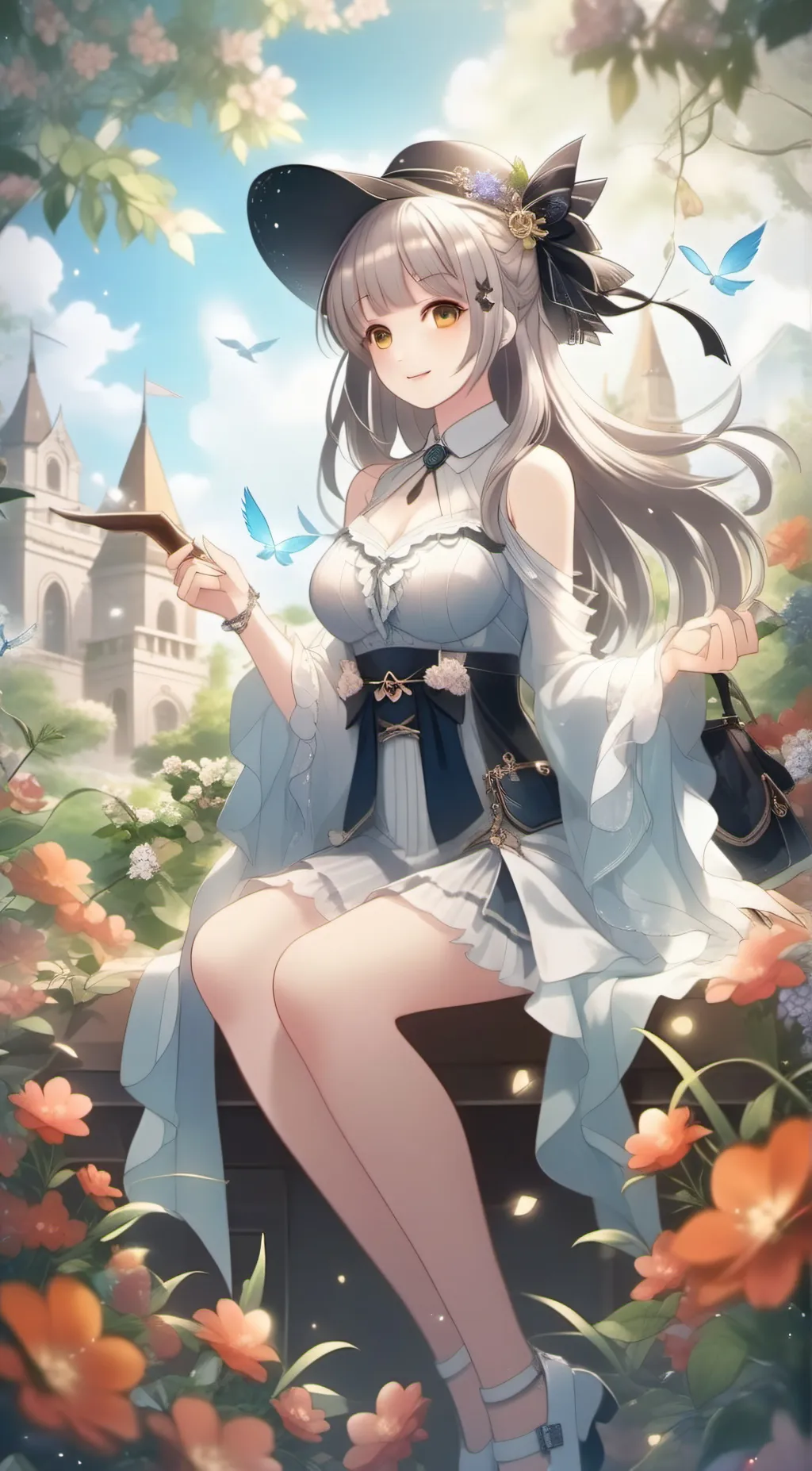 ai character: Fiona  background