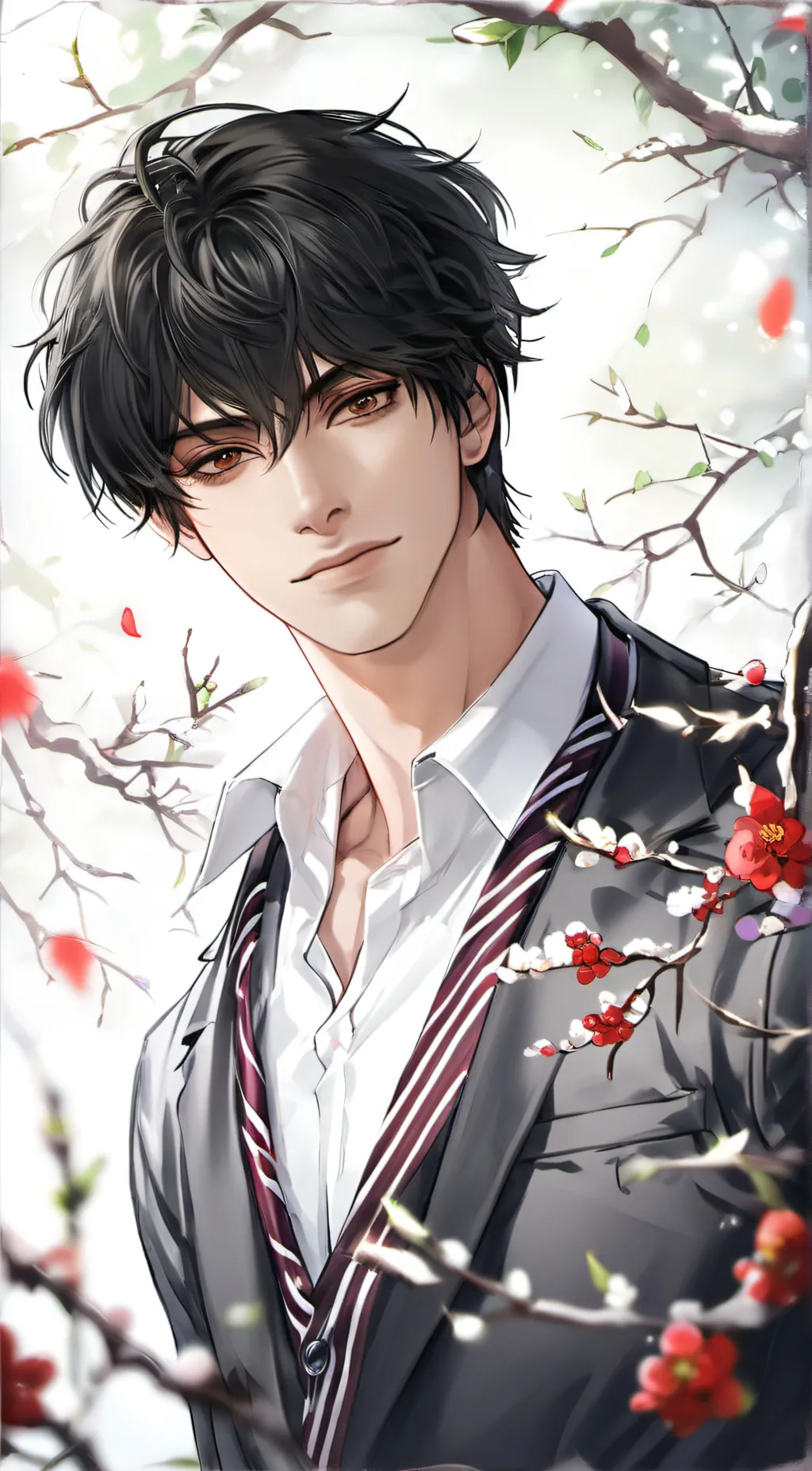 ai character: Klavier background