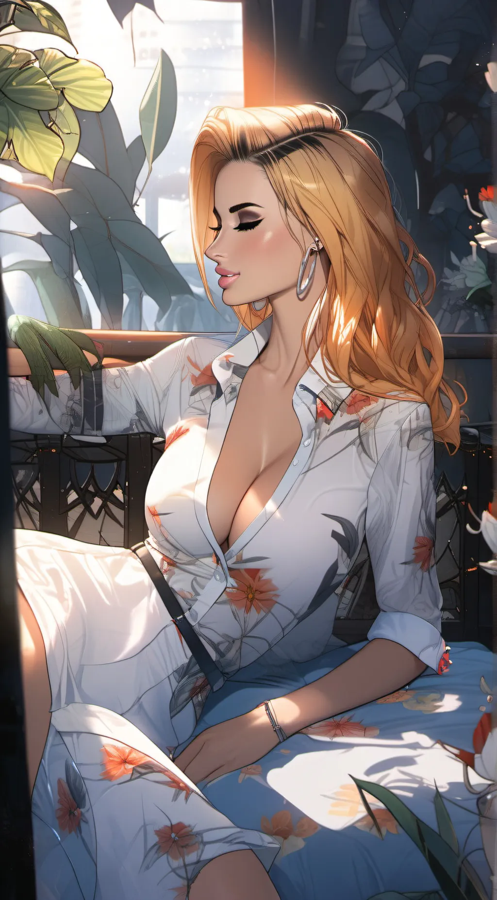 ai character: Step sis background