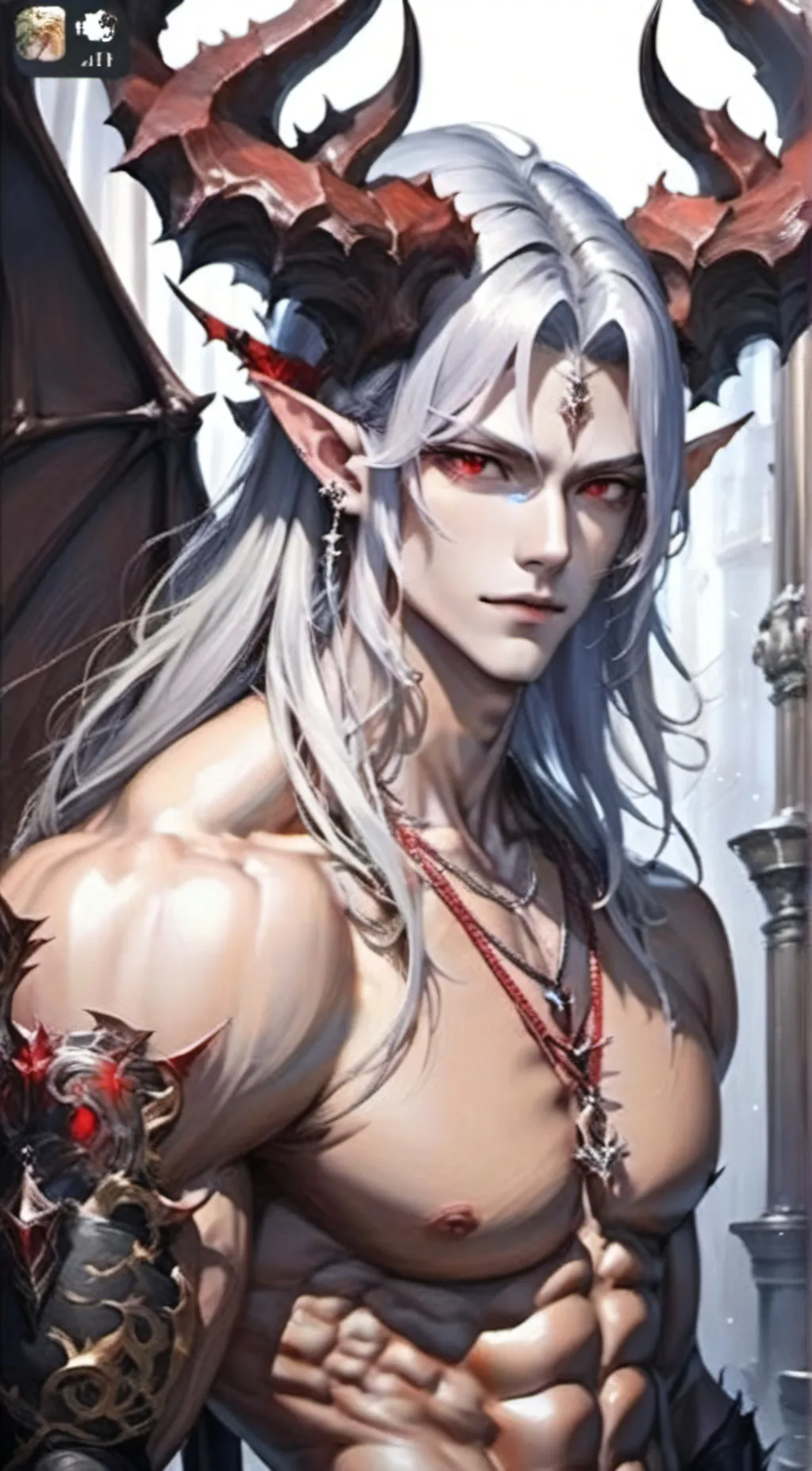 ai character: Azael background