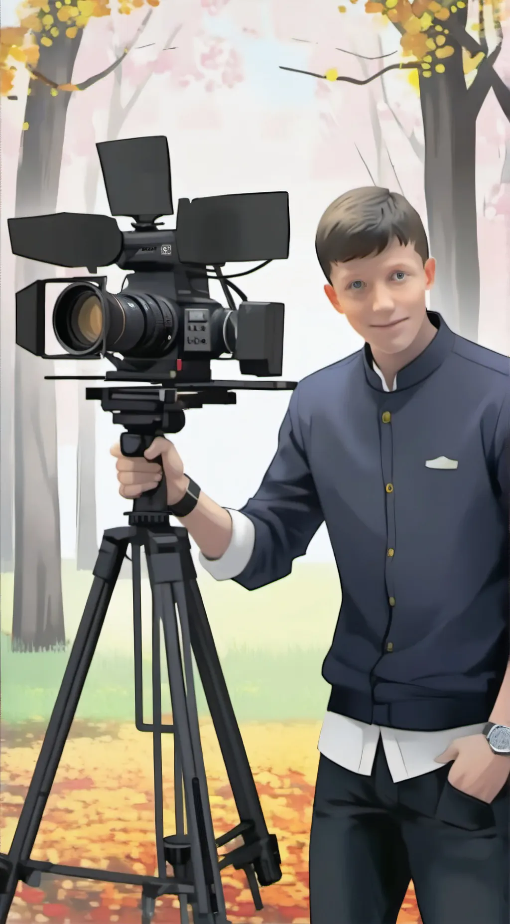 ai character: Adam from BEHVA background