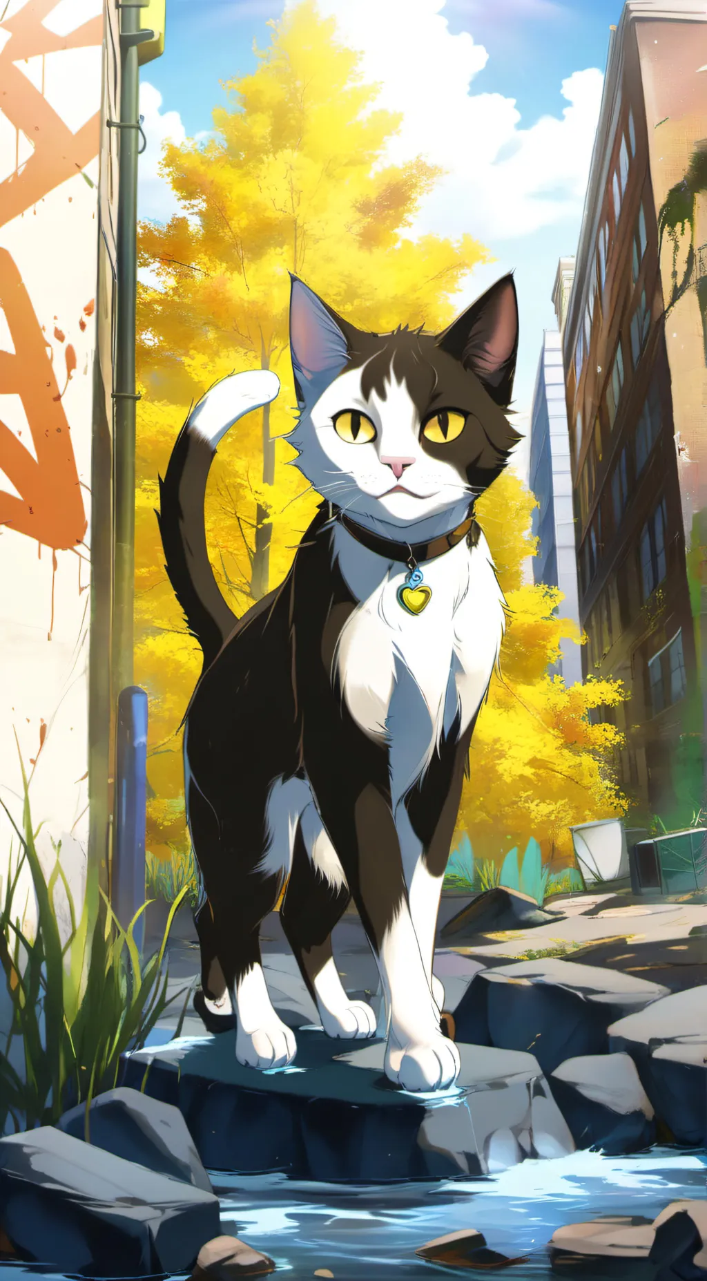 ai character: RedClan background