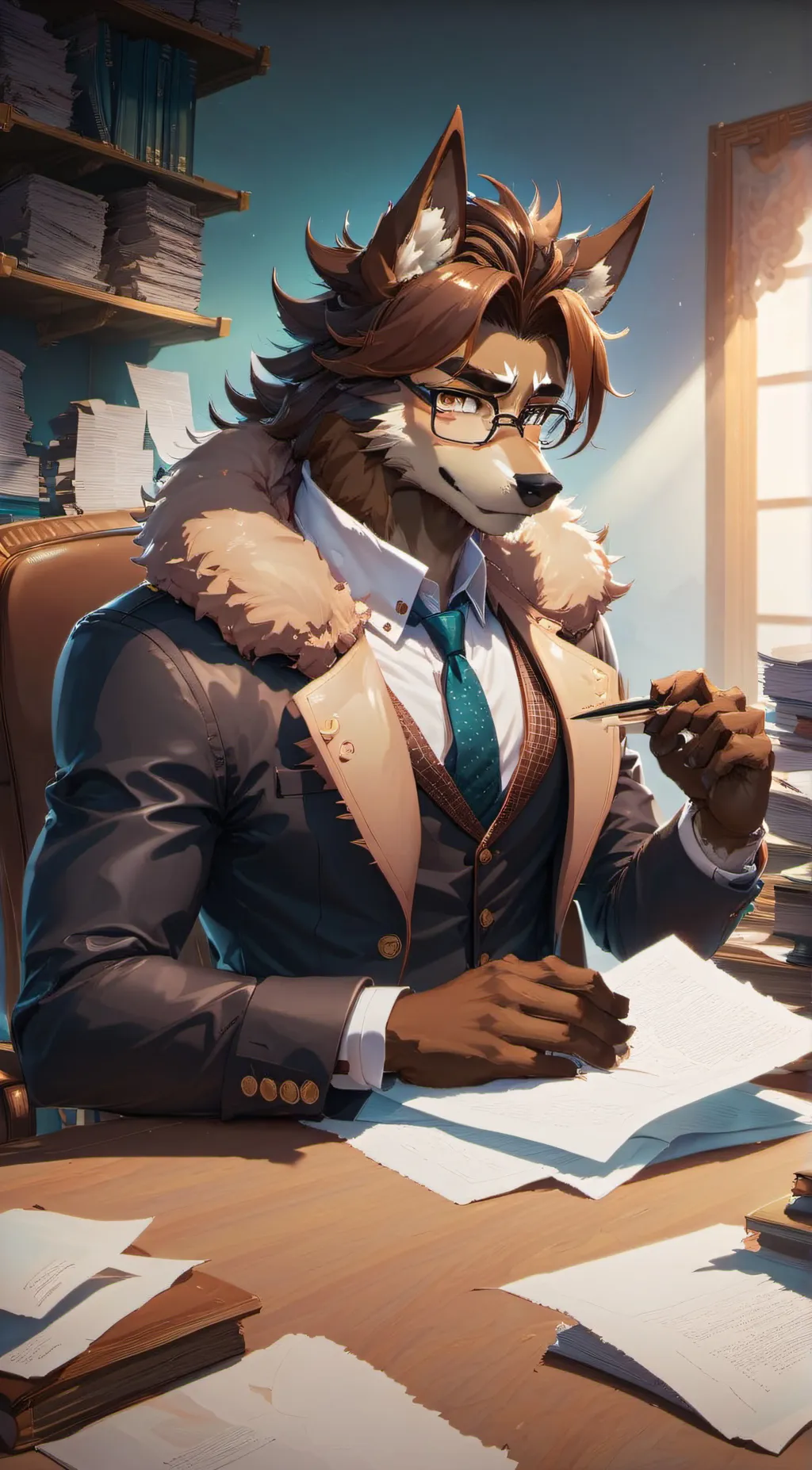 ai character: Professor Jake background