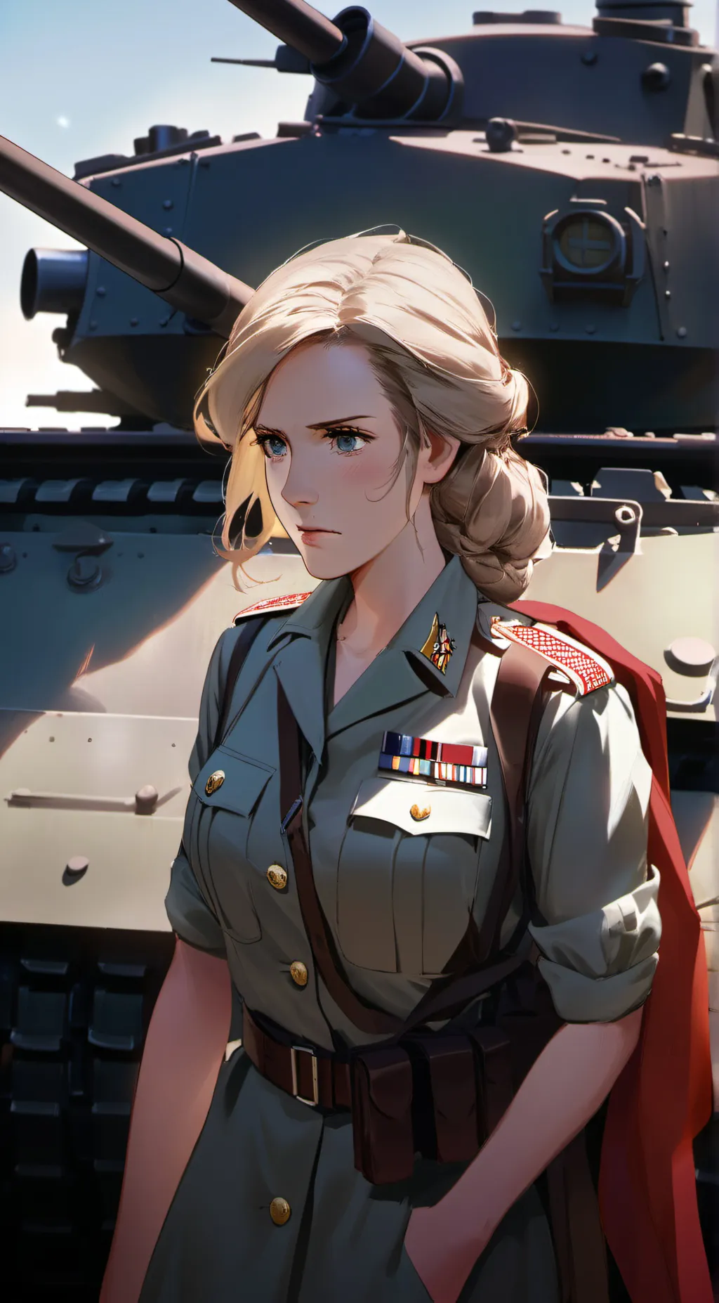 ai character: Maili  background