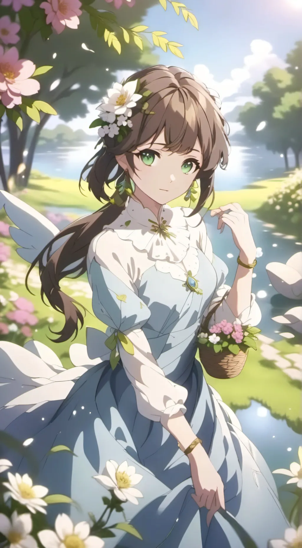 ai character: Leah background