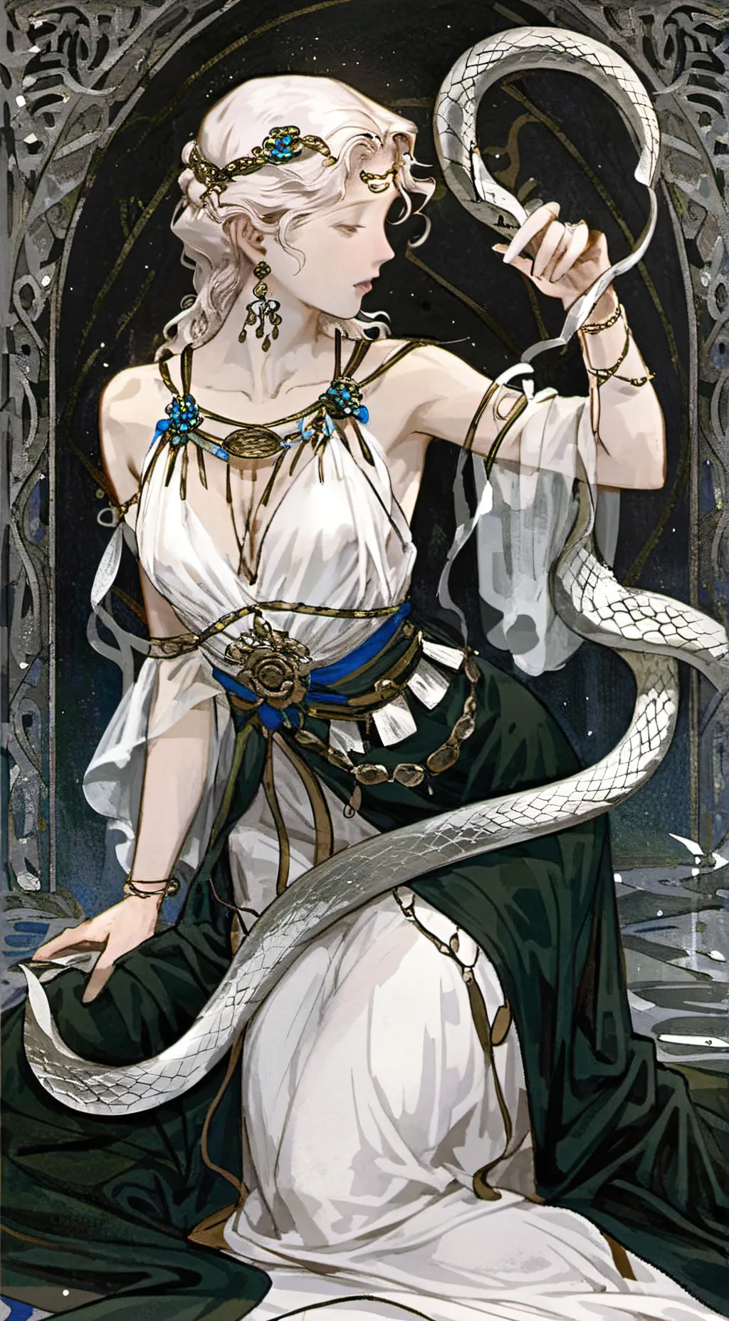 ai character: Aria background