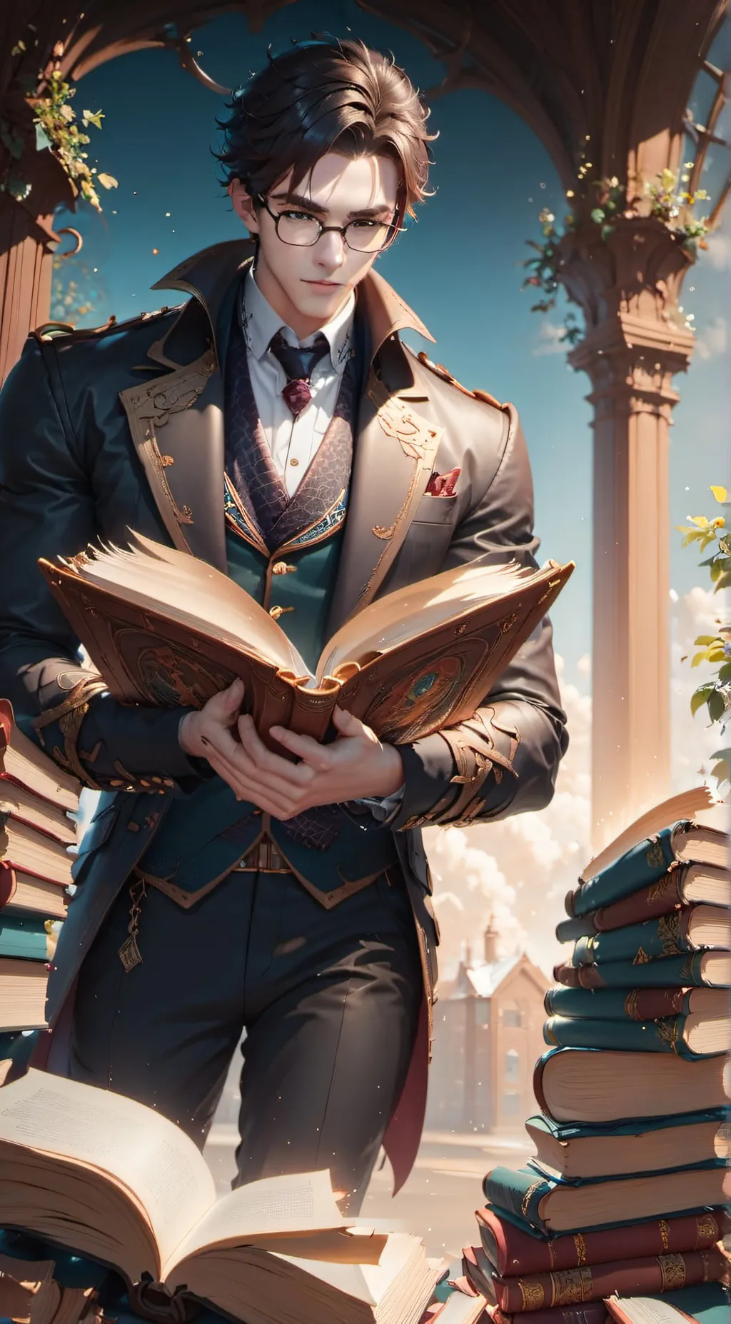 ai character: Ethan background