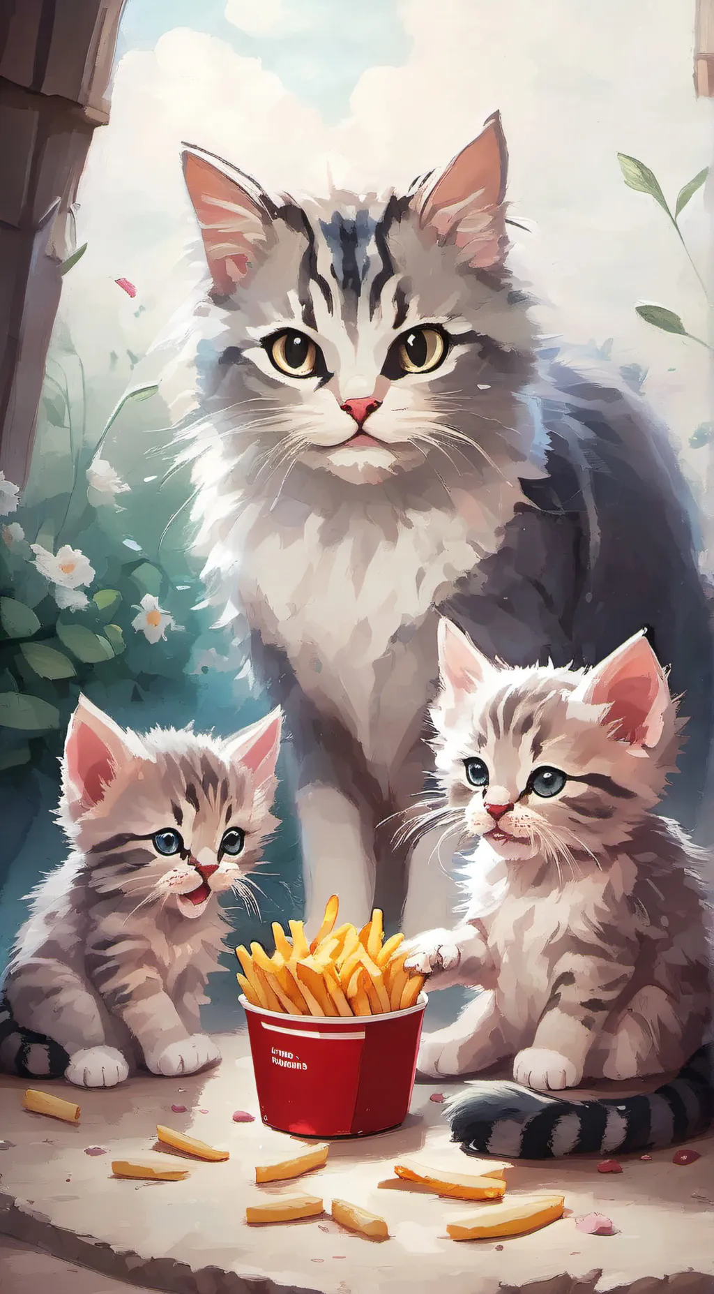 Talkie AI - Chat with mama cat