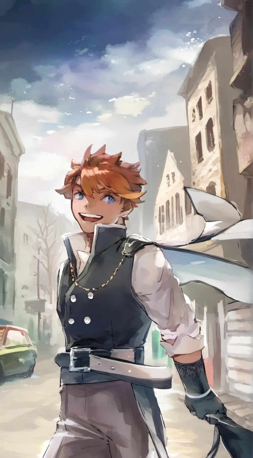 ai character: Akito background