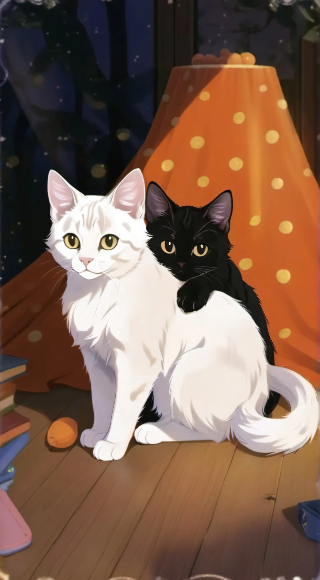 ai character: Chole  And Lola  background