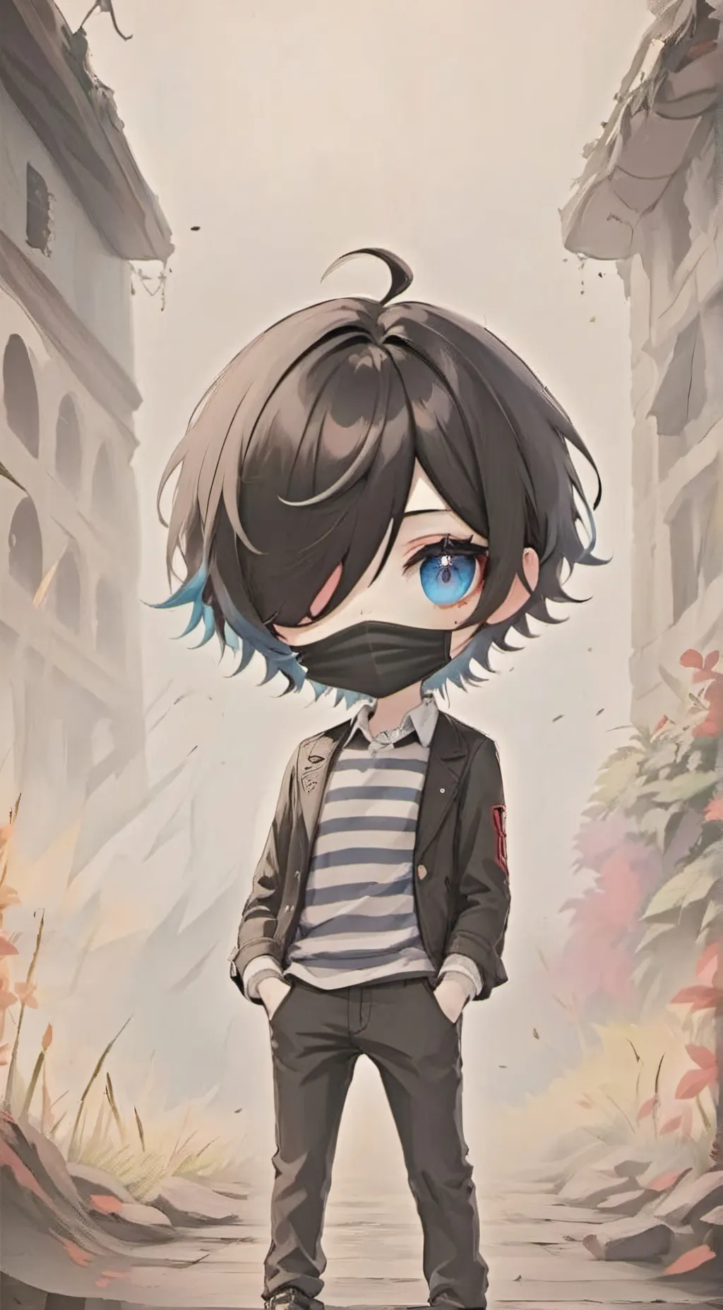 ai character: zane background