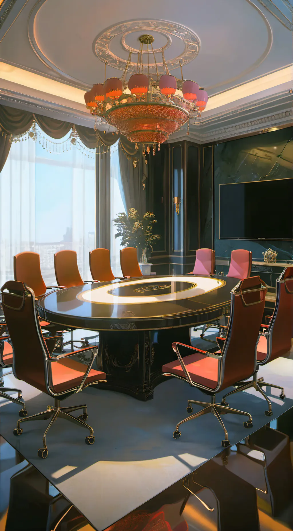 ai character: anoung us ´･ᴗ･` background