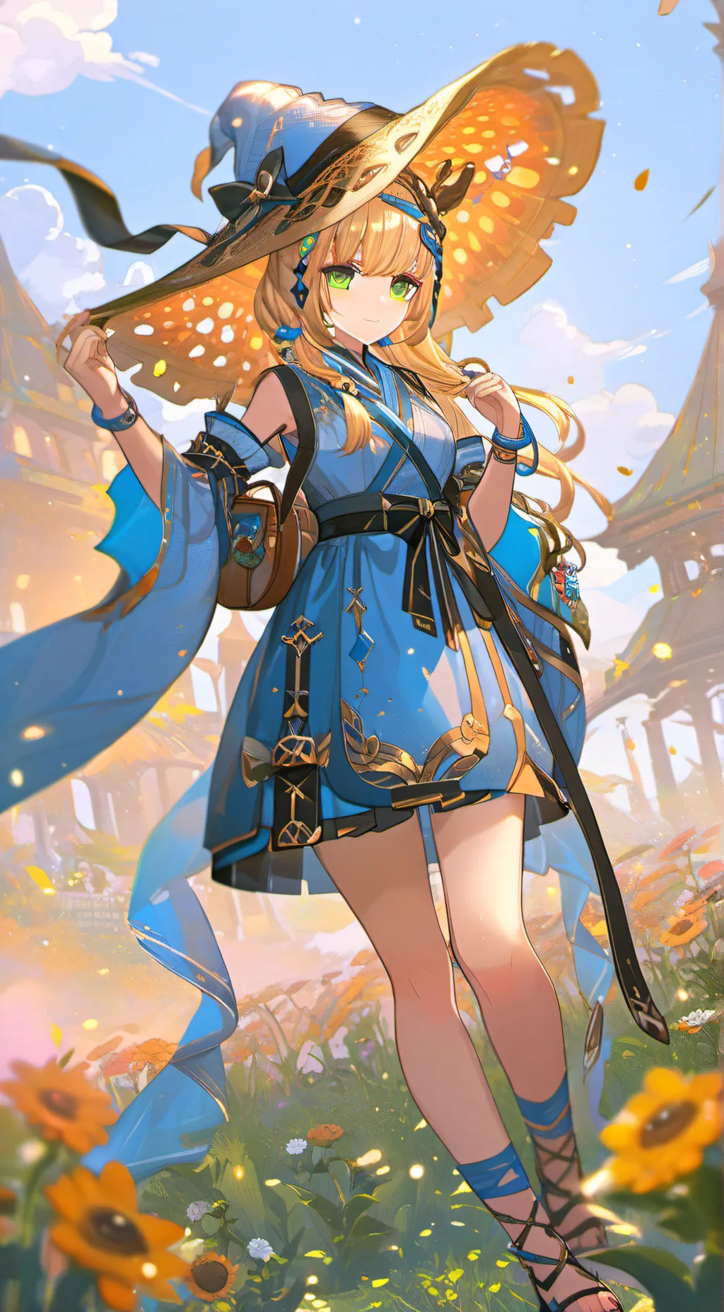 ai character: Witchy background