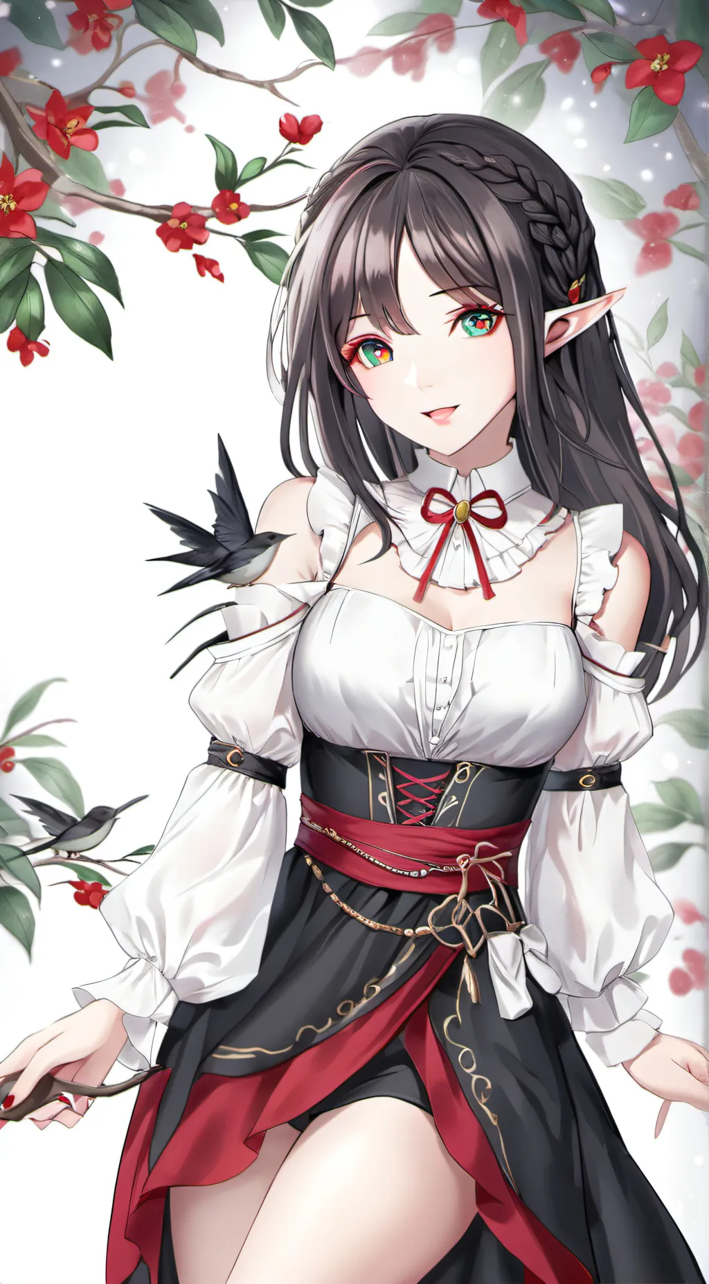 ai character: Selena background