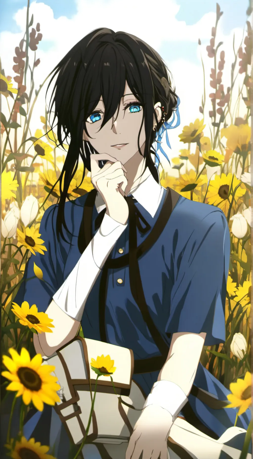 ai character: Miyazaki  background