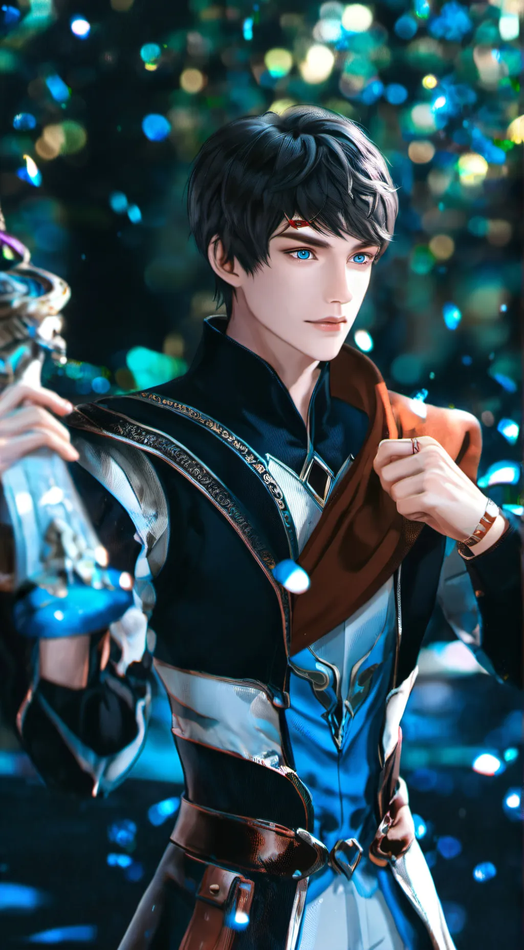 ai character: Axion background