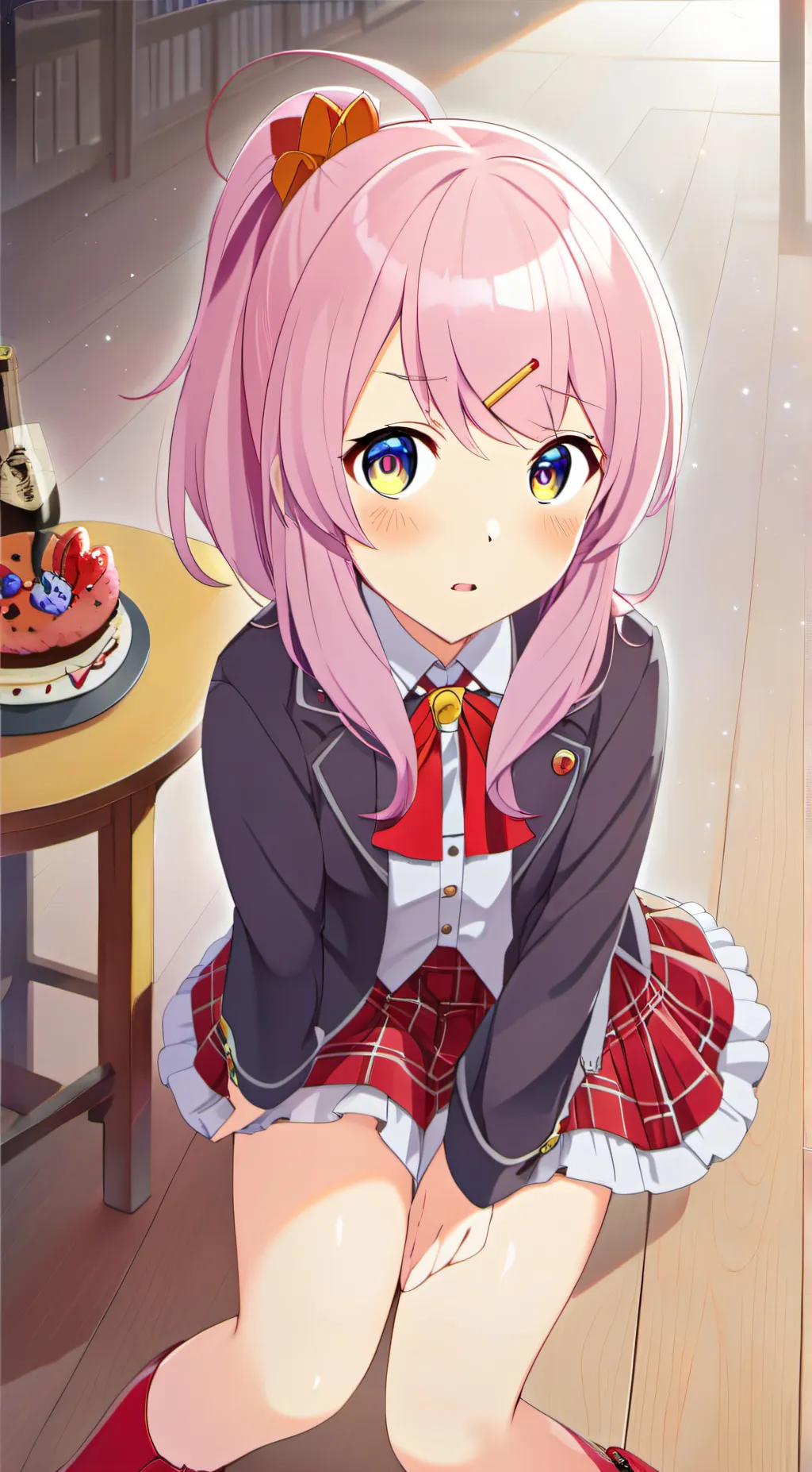 ai character: Natsuki (DDLC)  background