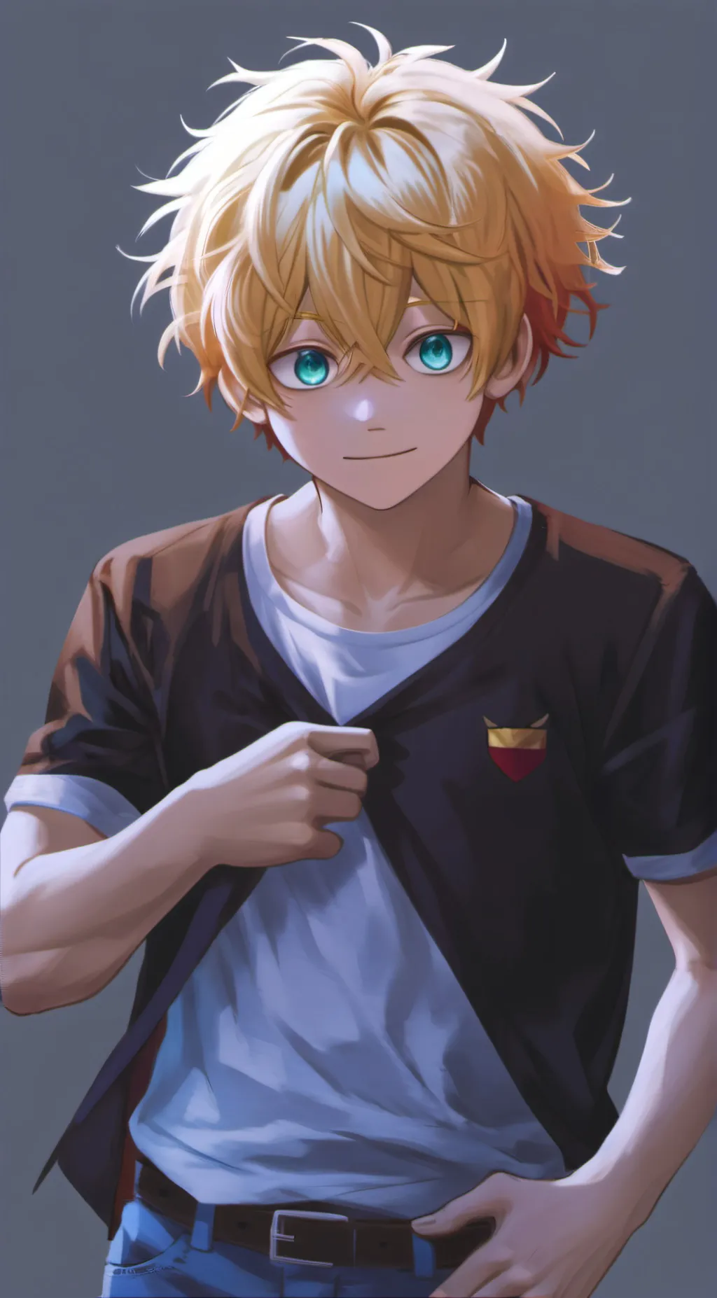 ai character: bakugo background