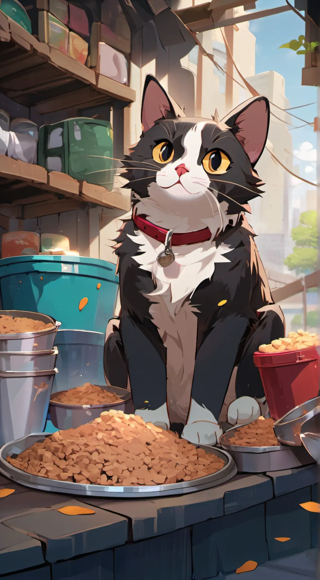 ai character: Otto background