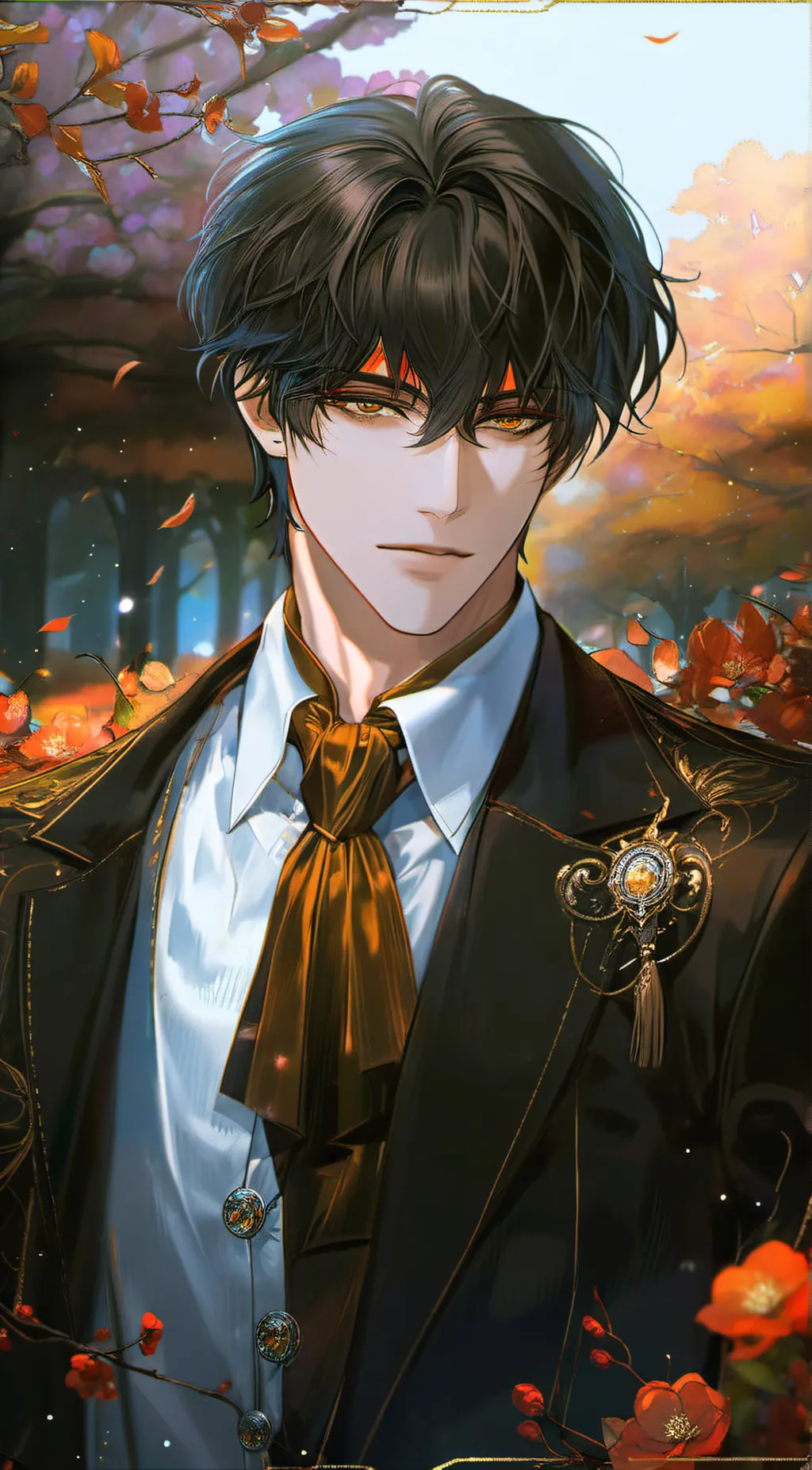 ai character: Damian background