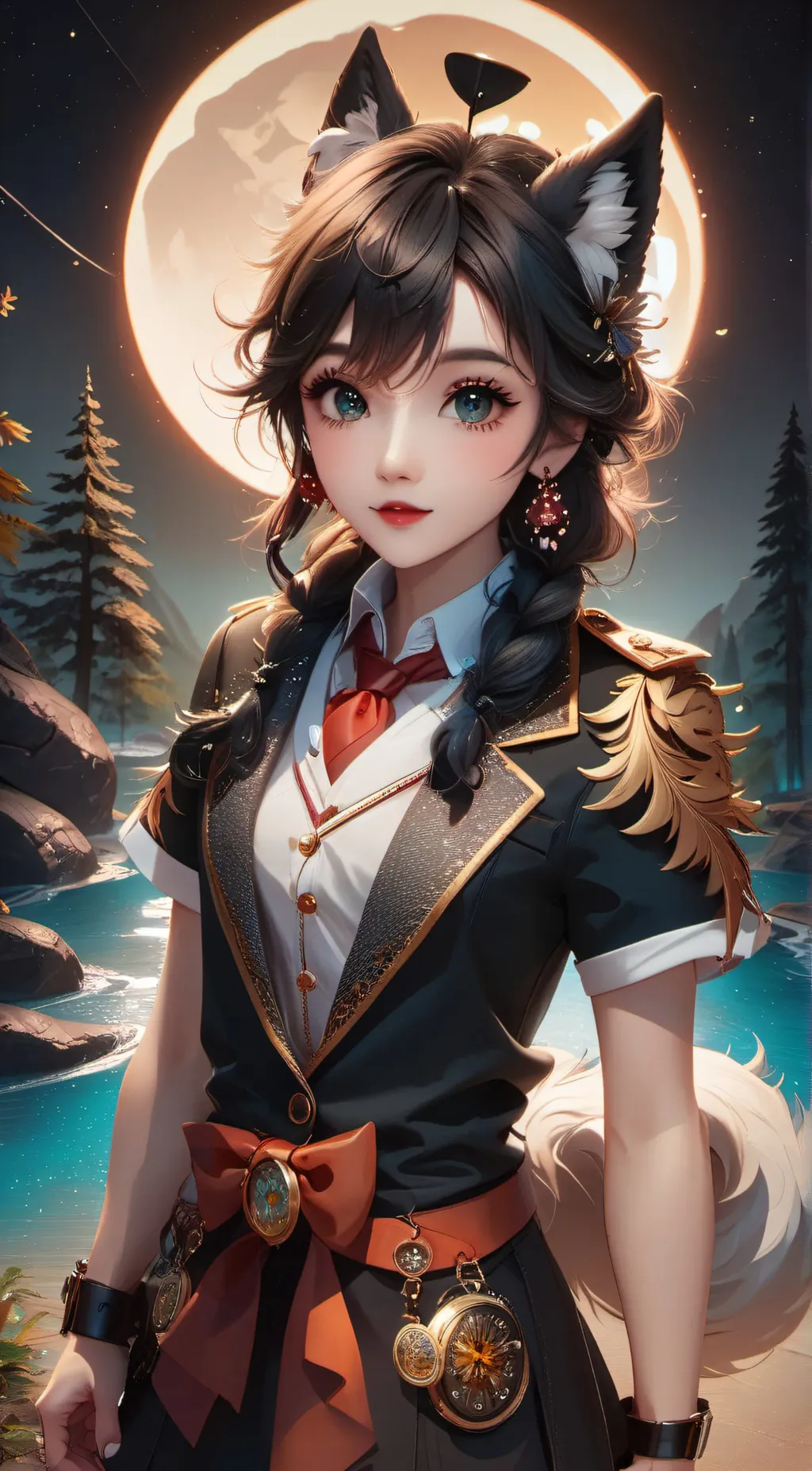 ai character: ruby background